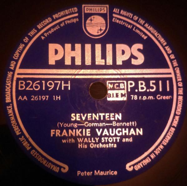 Frankie Vaughan - Seventeen / Meet Me On The Corner