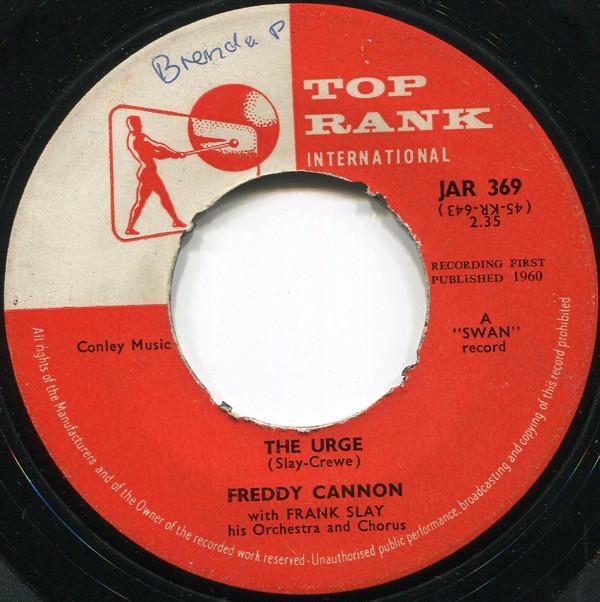 Freddy Cannon, Frank Slay, His Orchestra And Chorus - The Urge