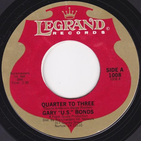 Gary U.S. Bonds - Quarter To Three