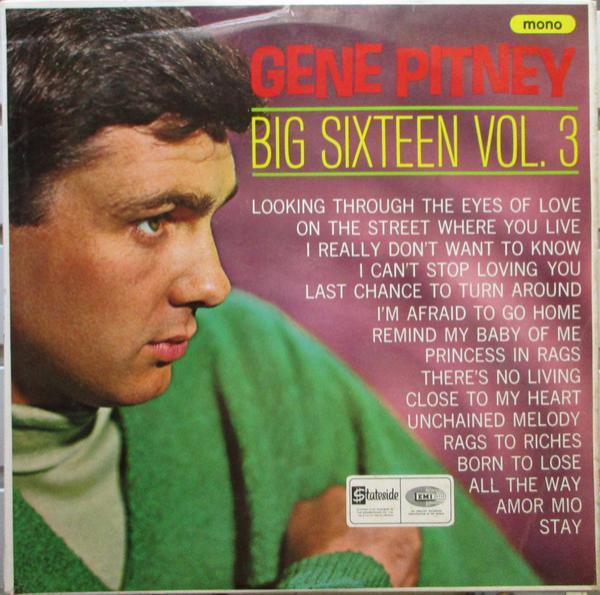 Gene Pitney - Big Sixteen Vol. 3