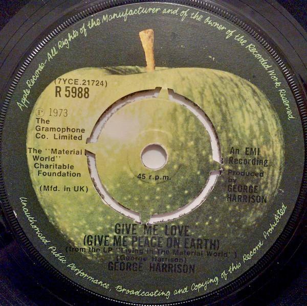 George Harrison - Give Me Love (Give Me Peace On Earth)