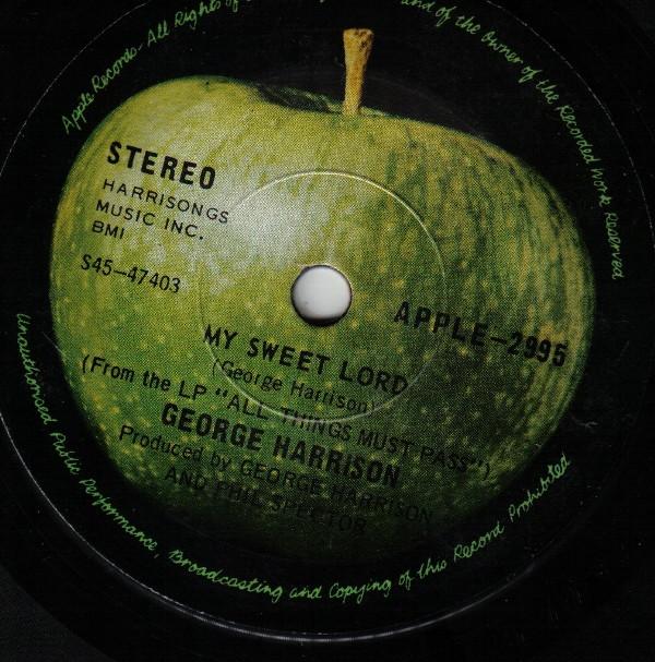 George Harrison - My Sweet Lord / Isn't It A Pity