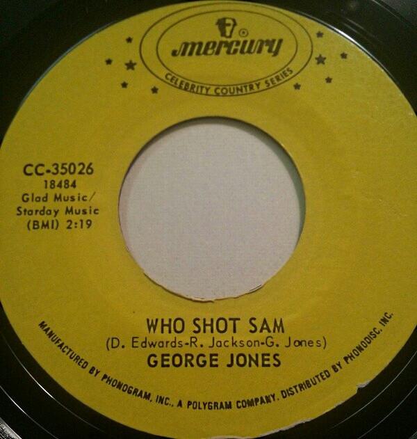 George Jones (2) - Who Shot Sam / White Lightning