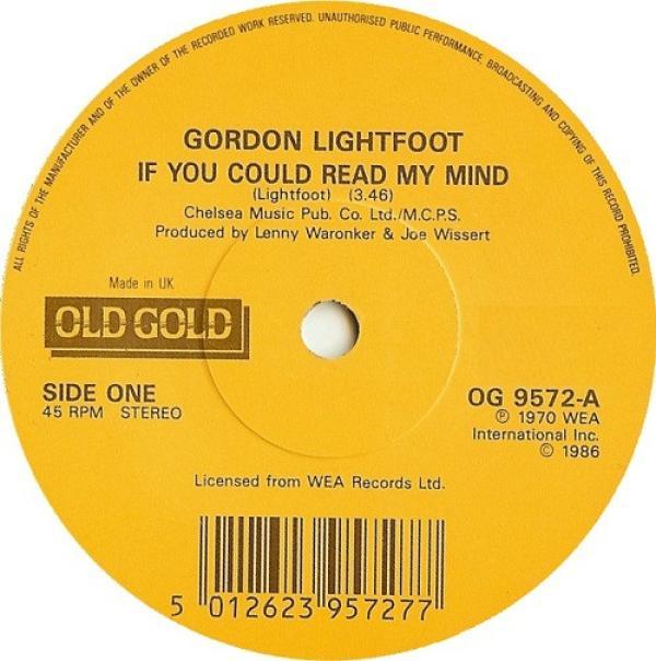 Gordon Lightfoot - If You Could Read My Mind