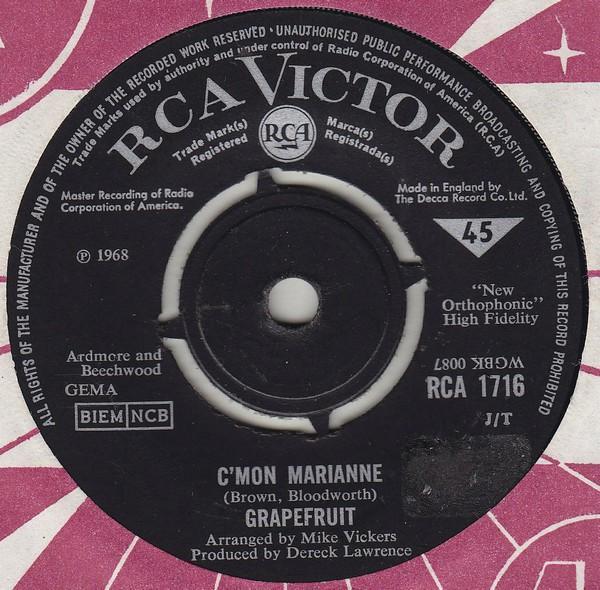 Grapefruit - C'mon Marianne