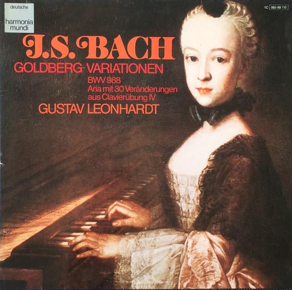 Gustav Leonhardt, Johann Sebastian Bach - Goldberg-Variationen, BWV 988 Aria Mit 30 Veraenderungen Aus Clavierubung IV