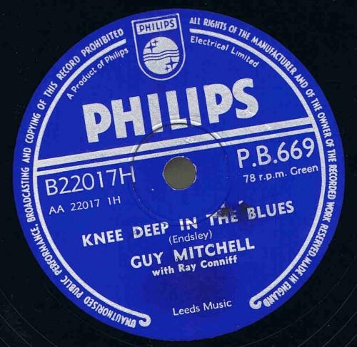 Guy Mitchell, Ray Conniff - Knee Deep In The Blues / Take Me Back Baby