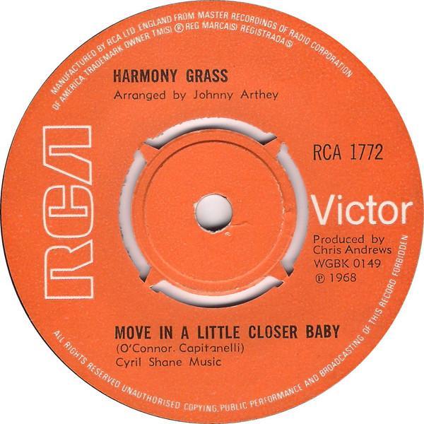 Harmony Grass - Move In A Little Closer Baby