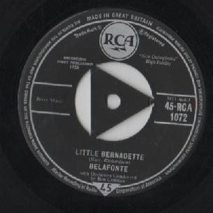 Harry Belafonte - Little Bernadette