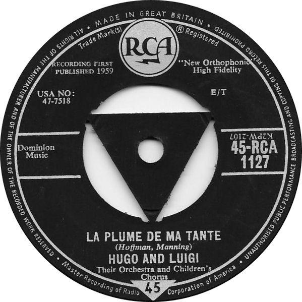 Hugo & Luigi - La Plume De Ma Tante / Honolulu Lu