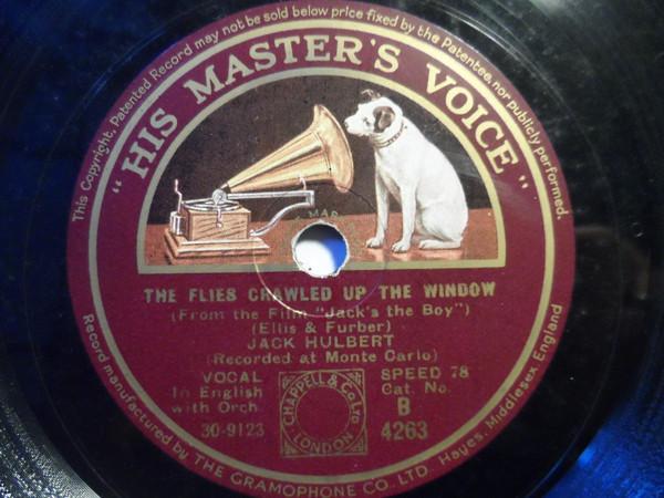Jack Hulbert - The Flies Crawled Up The Window / I Want To Cling To Ivy