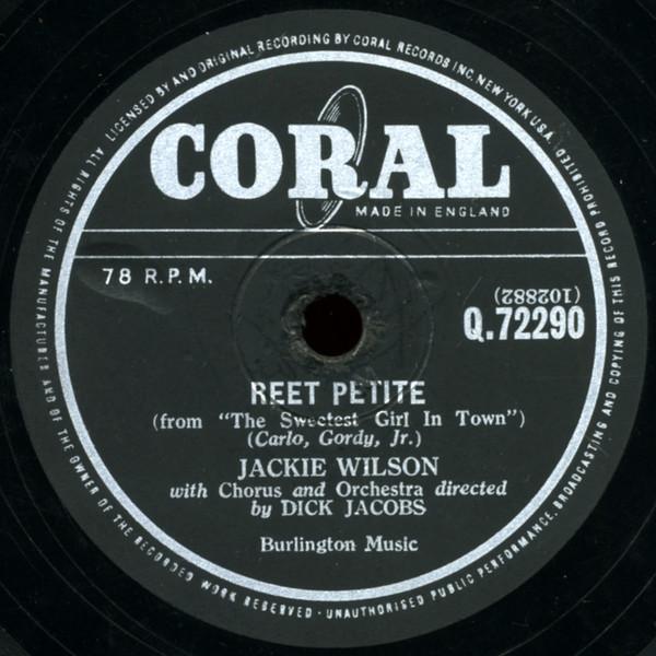 Jackie Wilson - Reet Petite / By The Light Of The Silvery Moon