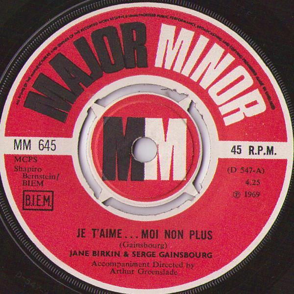 Jane Birkin, Serge Gainsbourg - Je T'aime...Moi Non Plus