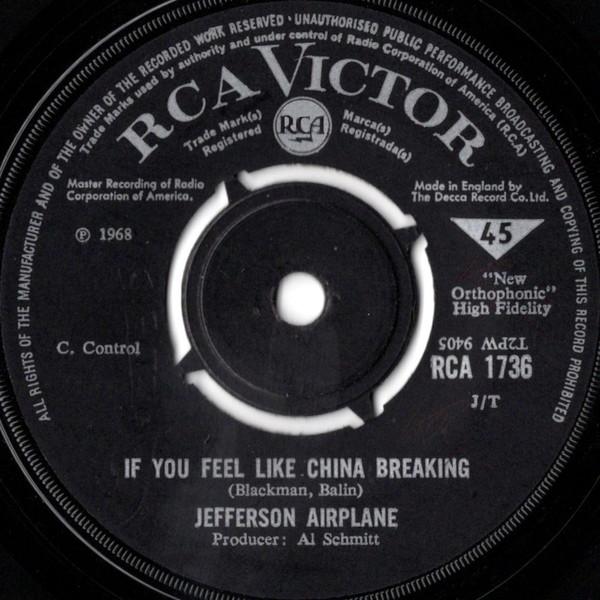 Jefferson Airplane - If You Feel Like China Breaking