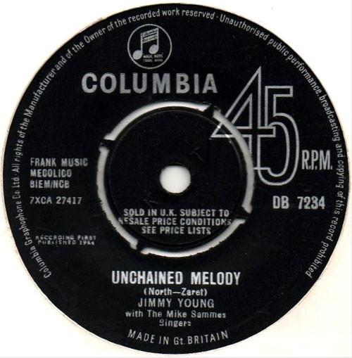 Jimmy Young (5), Mike Sammes Singers - Unchained Melody