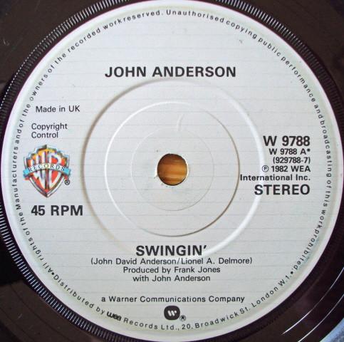 John Anderson (3) - Swingin'