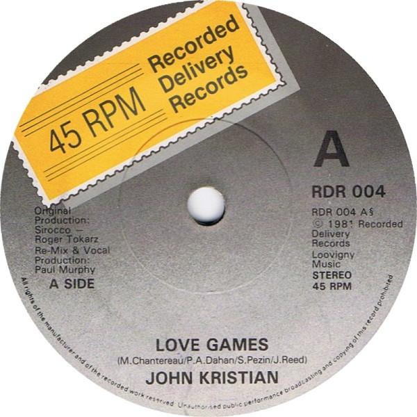 John Kristian  - Love Games / Cadillac