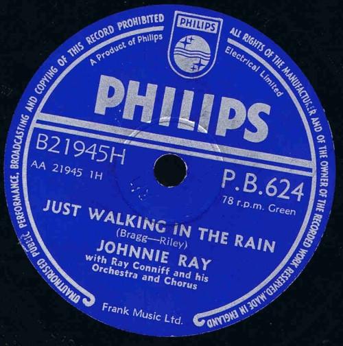 Johnnie Ray - Just Walking In The Rain / In The Candlelight