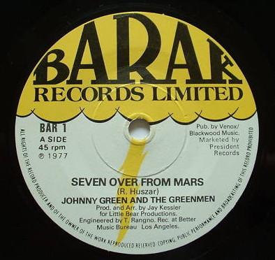 Johnny Green & The Greenmen - Seven Over From Mars