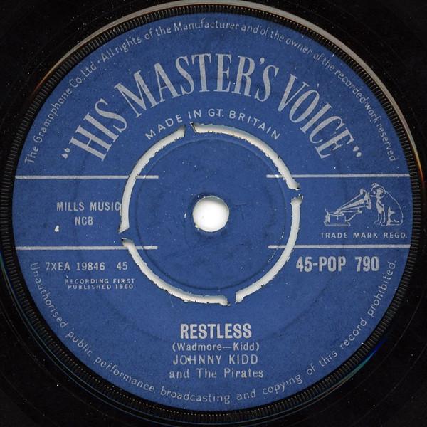 Johnny Kidd & The Pirates - Magic Of Love / Restless