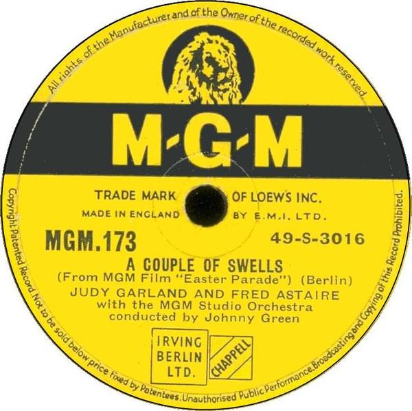 Judy Garland, Fred Astaire, MGM Studio Orchestra - A Couple Of Swells