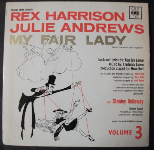 Julie Andrews, Frederick Loewe, Alan Jay Lerner, Stanley Holloway, Rex Harrison - Excerpts From "My Fair Lady" - Volume 3