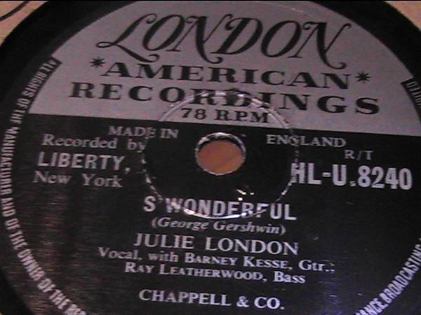 Julie London - Cry Me A River / S'Wonderful