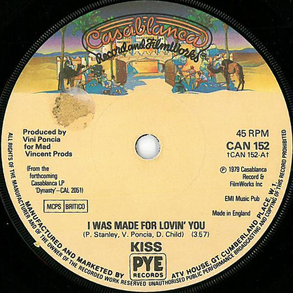 Kiss - I Was Made For Lovin' You