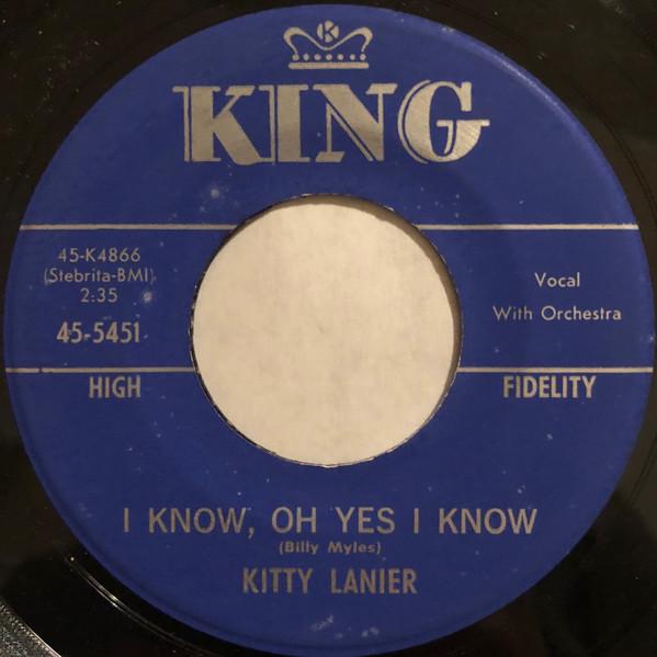 Kitty La Nier - I Know, Oh Yes I Know