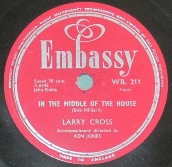 Larry Cross - In The Middle Of The House / The Legend Of Wyatt Earp