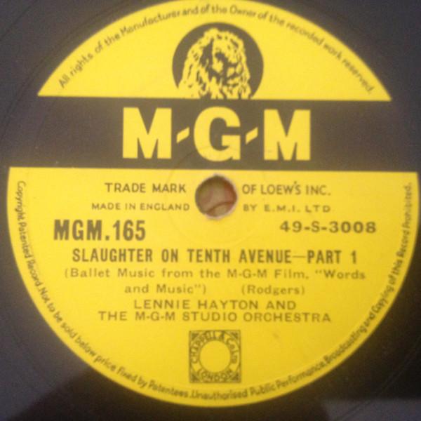 Lennie Hayton, MGM Studio Orchestra - Slaughter On Tenth Avenue