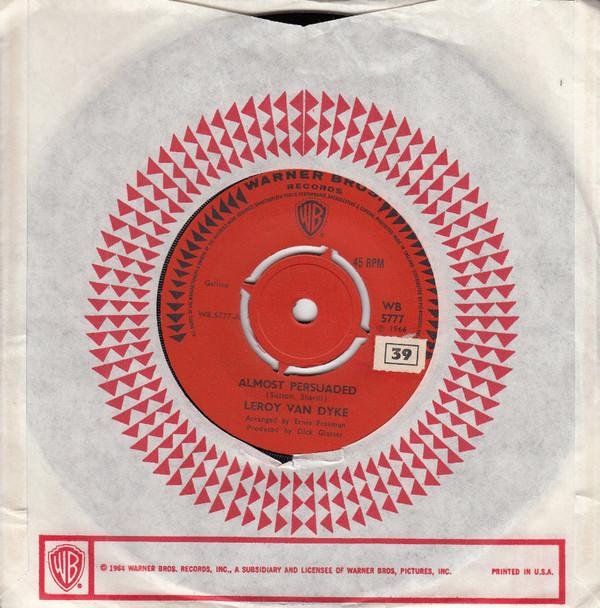 Leroy Van Dyke - Almost Persuaded / Less Of Me