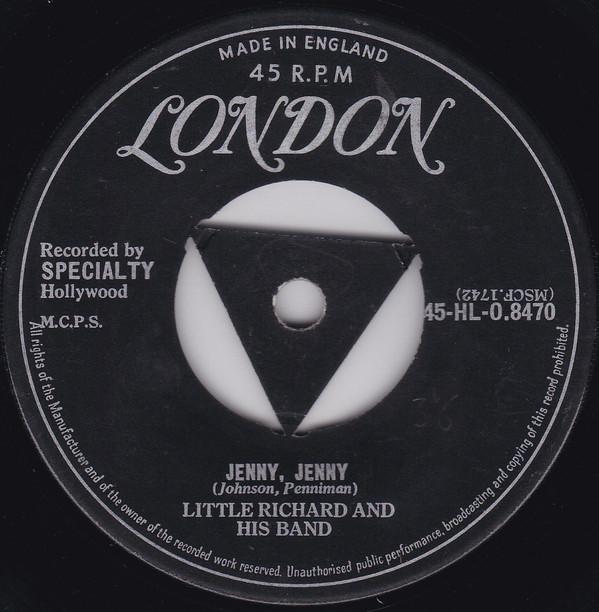 Little Richard And His Band - Jenny, Jenny / Miss Ann
