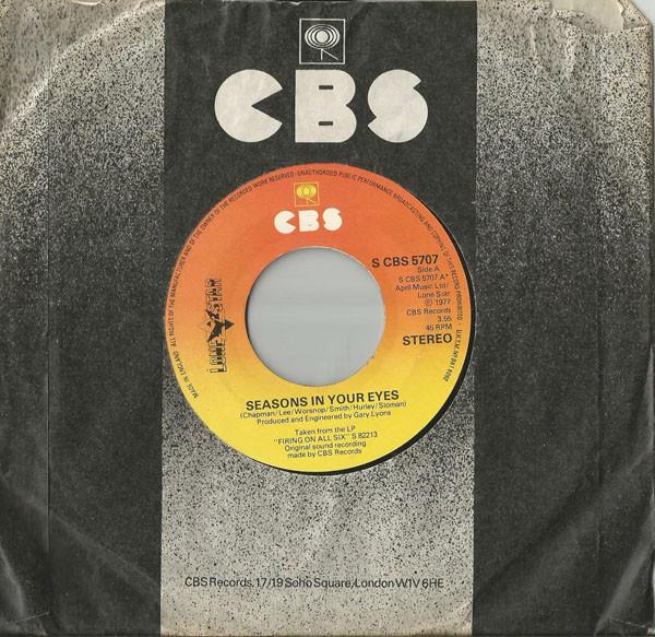 Lone Star  - Seasons In Your Eyes