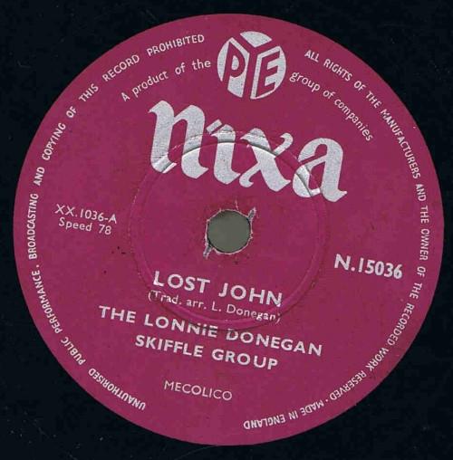 Lonnie Donegan's Skiffle Group - Lost John / Stewball