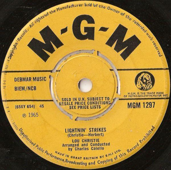 Lou Christie - Lightnin' Strikes