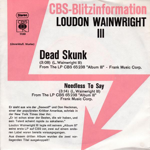 Loudon Wainwright III - Dead Skunk