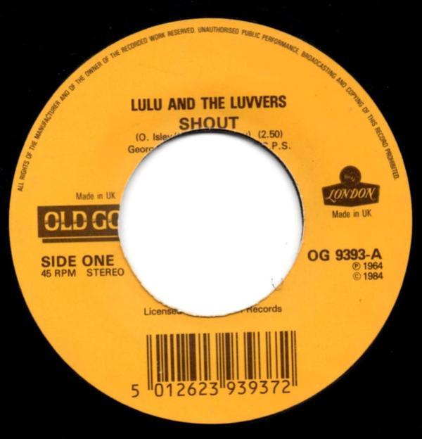 Lulu And The Luvvers, Dave Berry - Shout / The Crying Game
