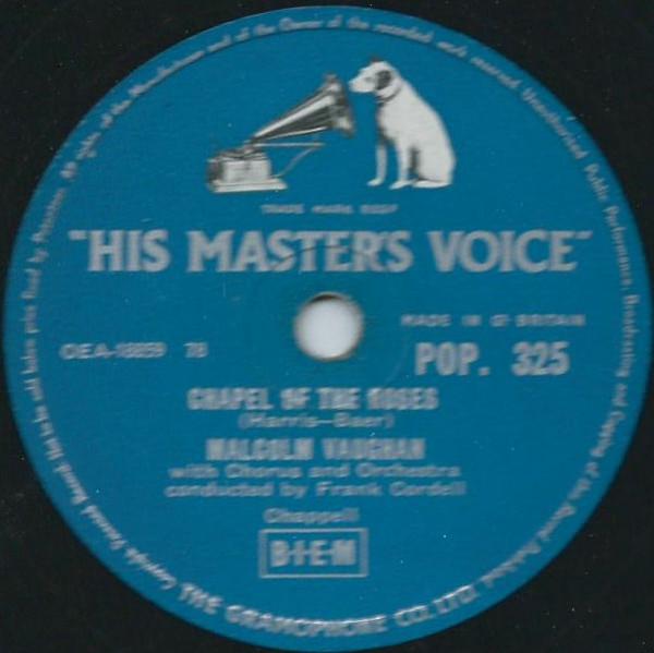 Malcolm Vaughan - Chapel Of The Roses / Guardian Angel