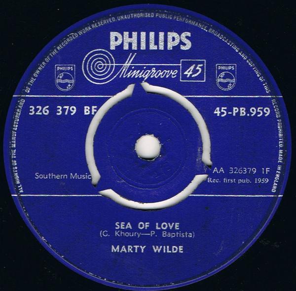 Marty Wilde - Sea Of Love / Teenage Tears