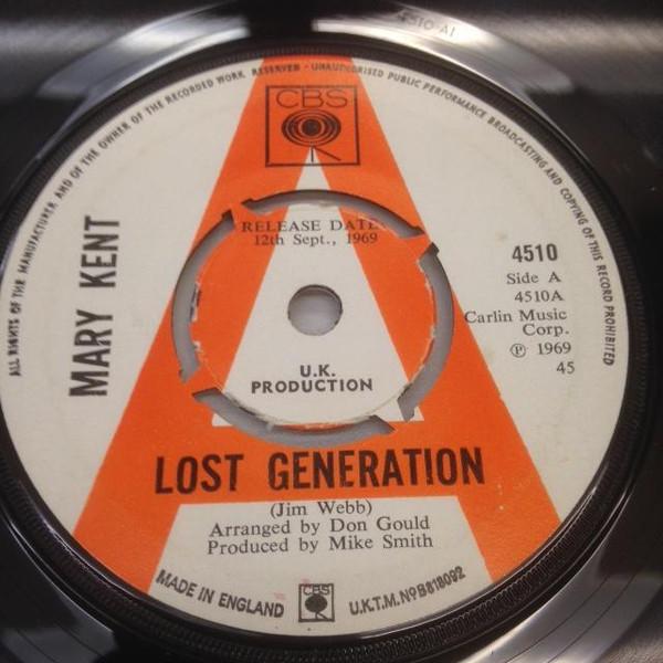 Mary Kent - Lost Generation
