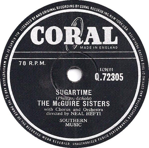 McGuire Sisters - Sugartime