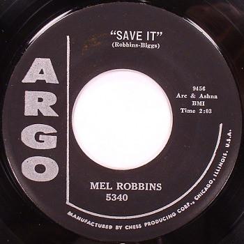 Mel Robbins - Save It / To Know You