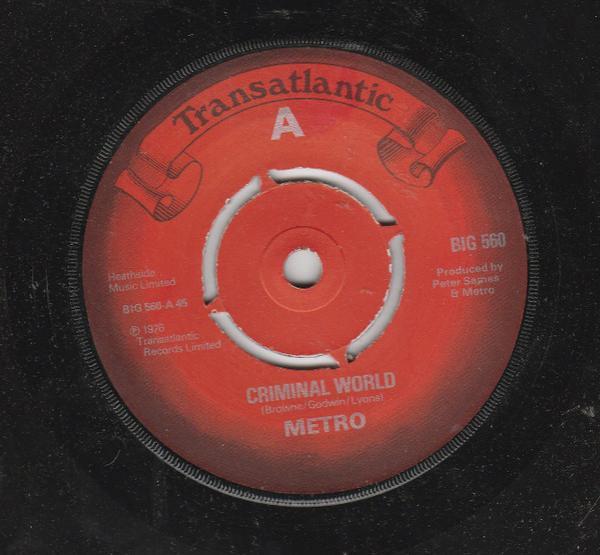 Metro  - Criminal World