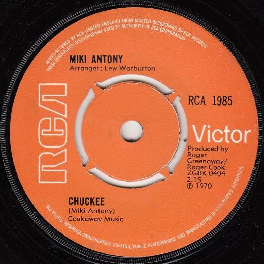 Miki Antony - Chuckee / Sunny, Honey Girl