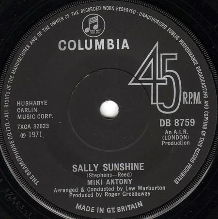 Miki Antony - Sally Sunshine