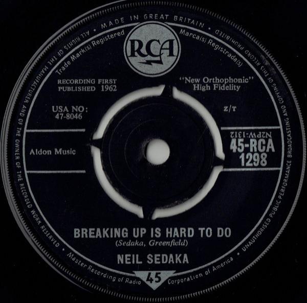 Neil Sedaka - Breaking Up Is Hard To Do