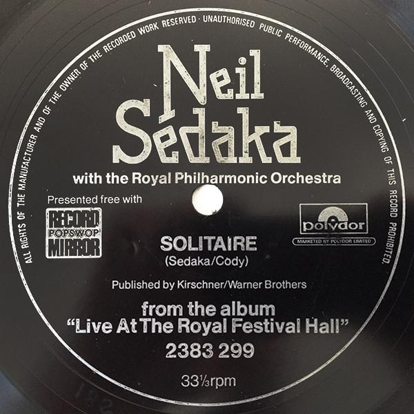 Neil Sedaka, The Royal Philharmonic Orchestra - Solitaire