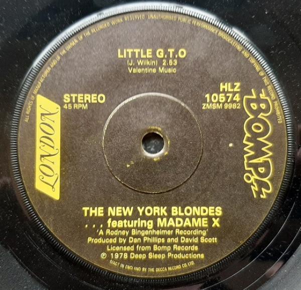 New York Blondes, Madame X (5), Rodney And The Brunettes - Little G.T.O