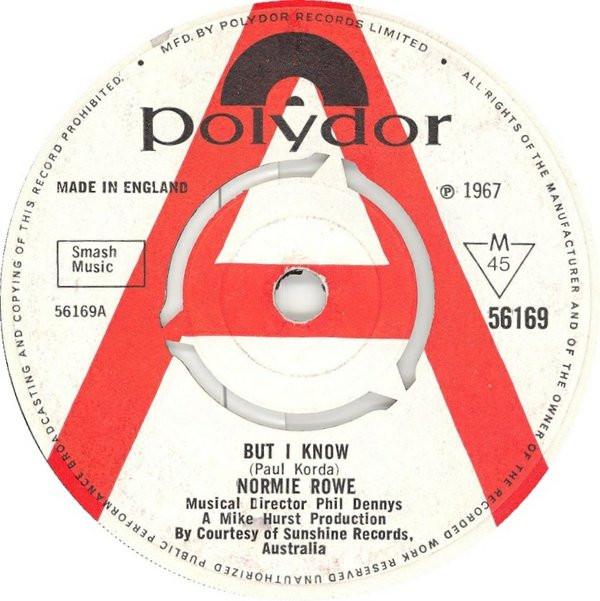 Normie Rowe - But I Know